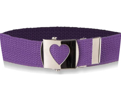 Cut Out Heart Belt - Click Image to Close
